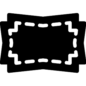 Gestrichelter Rahmen